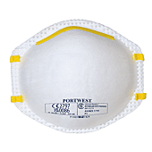 Boite de 20 masques Poussières FFP1 Blanc image