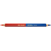 Crayons de marquage Bleu/Rouge LYRA DUO GIANT image