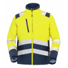 VESTE SOFTSHELL TATRAS XP PI JAUNE FLUO/BLEU MARINE image 0