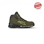Chaussures de sécurité hautes TYLER S3 CI SRC ESD - Vert Olive/Jaune image