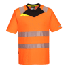 T-shirt Haute Visibilité S/S DX4 Orange/Noir image 0