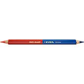 Etui de 12 crayons de marquage Bleu/Rouge LYRA DUO GIANT image
