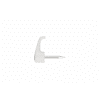 Boite de 100 - Crampon avec clou en acier zingué - Nylon Blanc image 1