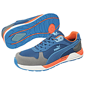 Chaussures de sécurité FRONTSIDE LOW S1P ESD HRO SRC - bleu/orange image