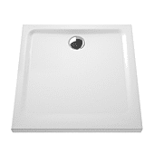 Receveur carré grès extraplat Ancoswing 2 - ep 5,5cm - blanc image