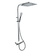 Colonne de douche thermostatique avec tablette Ancodesign 2 - chrome image