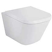 Cuvette WC suspendue - The Gap - sans bride - abattant frein de chute image
