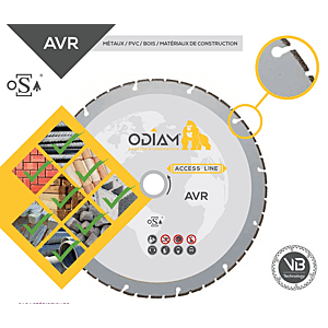 Disque à tronçonner diamant - AVR image