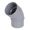 Coude PVC Vidange 45° Mâle Femelle image 1