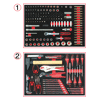 Composition d’outils pour servante 184 pièces image 0