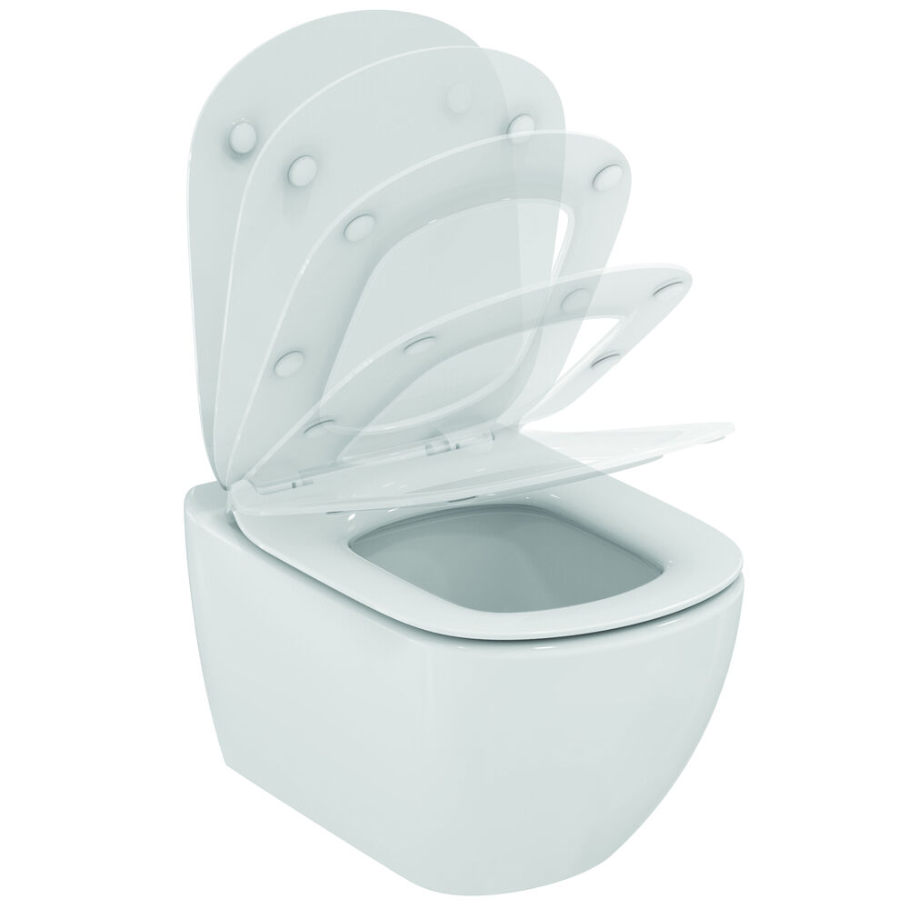REVER Abattant WC, Siège de Toilette en Forme de D, Fermeture Douce, Rapide  et Silencieuse, Plastique Durable Lunette Toilettes 152 - Cdiscount  Bricolage