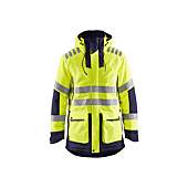 Parka de travail haute visibilité Evolution 4469 - Jaune fluo/Marine image