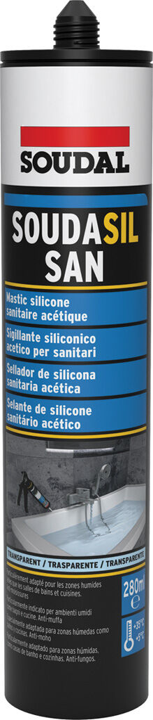 Silicone pour joint transparent 280 ml