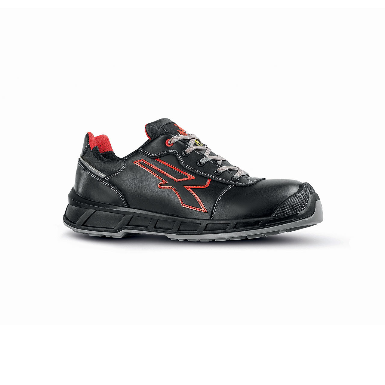 PUMA - Chaussures de sécurité mixte basse noir/rouge taille 46