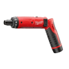 Tournevis électrique - 2 batteries 4V 2,0Ah Red Li-ION 5 Nm M4 D-202B image 1