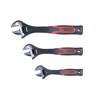 Jeu de 3 clés à molette à manche bi-matière, 8'' - 10'' - 12'' image 0