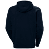 Sweat de travail à capuche 1/4 zippé ESSENTIAL - Bleu marine image 1