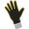 Paire de gants tricot polyamide paume enduit PU Taille 10 - Gris image 6