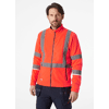 Veste de travail zippée polaire haute visibilité UC-ME - Rouge  image 3