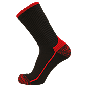 Lot de 4 paires de chaussettes Coolmax ZEUS - NOIR/ROUGE image