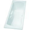Baignoire Acrylique Rectangulaire Ulysse 2 avec Accoudoirs et repose Tête image 0