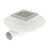 Siphon de douche Docia XS avec grille et cadre Inox 304 - Nicoll image 0
