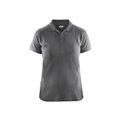 Polo de travail manches courtes femme 3390 - Gris clair image