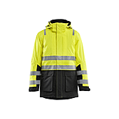 Parka de travail hiver haute visibilité 4495 - Jaune fluo/Noir image