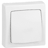 Interrupteur va-et-vient - appareillage en saillie complet - blanc image 0