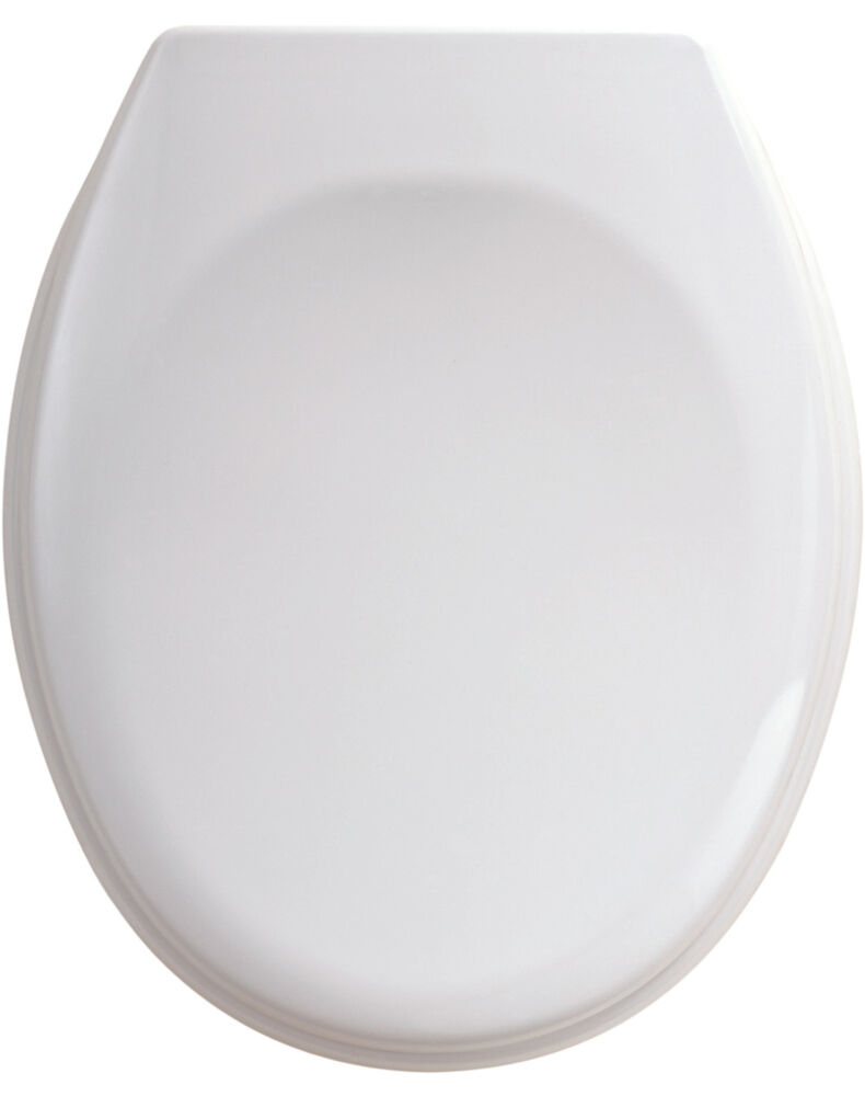 Abattant WC double Victoria - résine thermodur blanc