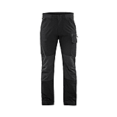 Pantalon de maintenance stretch 4D 1422 - Jaune fluo/Noir image