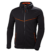 Sweat de travail à capuche zippé CHELSEA EVO - Noir image