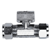 Robinet bicone manette 1/4 T CHR 12-10 image 0