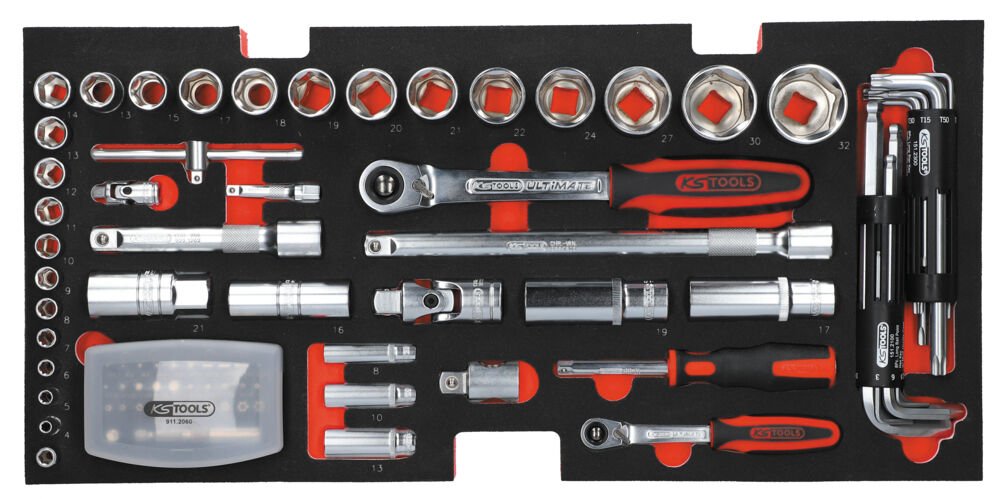 Ks Tools Coffre à outils équipé KS TOOLS Ultimate - 114 pcs