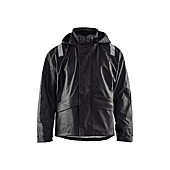 Veste de pluie haute visibilité Niveau 2 4302 - Noir image
