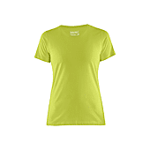 T-shirt de travail manches courtes femme 3334 - Jaune image