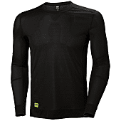 T-shirt de travail technique à manches longues ras de cou LIFA - Noir image