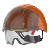 Casque de travail sur-lunette crémaillère ventilé EVO VISTAlens image 4