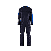 Combinaison de travail industrie stretch 2D 6144 - Marine/Bleu Roi image