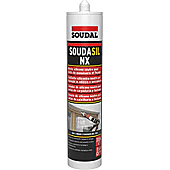 Mastic silicone bâtiment neutre blanc - Soudasil NX - Menuiserie Façade image