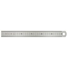 Réglet semi-rigide en inox, L.1000 mm image