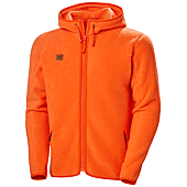 Sweat de travail à capuche zippée polaire HERITAGE - Orange image