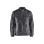 Veste de travail industrie stretch 2D 4444 - Gris/Noir image