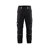 Pantalon de travail retardant flamme 1561 - Noir/Gris clair image