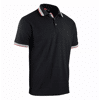 Polo de travail manches courtes SOCCER - Noir image 0