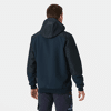 Veste de travail softshell zipée à capuche hiver OXFORD - Bleu marine image 3