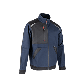 Veste de travail TYPHON - BLEU FONCE/NOIR image