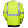 Sweat de travail col ras de cou haute visibilité ADDVIS - Jaune image 1