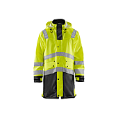 Veste de pluie haute visibilité niveau 3 4326 - Jaune fluo/Noir image