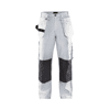 Pantalon de travail pour peintre 1531 - Blanc/Gris foncé image 0